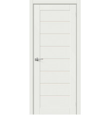 Дверь межкомнатная «Браво-22» White Matt остекление Magic Fog