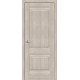 Дверь межкомнатная из эко шпона «Прима-2» Cappuccino Melinga глухая