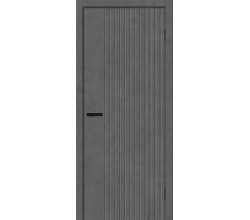 Дверь межкомнатная из эко шпона «Граффити-32» Slate Art глухая