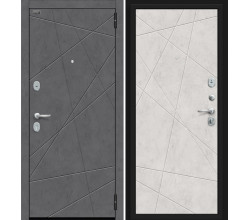 Дверь входная металлическая «Граффити-5/5 Kale» Slate Art/Look Art