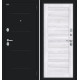 Дверь входная металлическая «Сити Kale» Букле черное/Riviera Ice