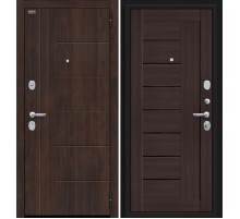 Дверь входная металлическая «Модерн Kale» Almon 28/Wenge Veralinga