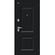 Дверь входная металлическая «Некст МФ/BChrome» Букле черное/Cappuccino Melinga