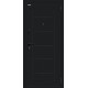 Дверь входная металлическая «Борн/SBlack» Букле черное/Wenge Melinga