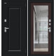 Дверь входная металлическая с терморазрывом «Thermo Флэш МФ/BChrome» Букле черное/Wenge Melinga