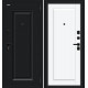 Дверь входная металлическая «Сьют МФ/SBlack» Букле черное/White Silk