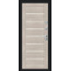 Дверь входная металлическая «Thermo-2 Техно Декор-2» Букле черное/Cappuccino Veralinga