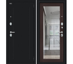 Дверь входная металлическая «Флэш 119.Б15» Букле черное/Wenge Veralinga