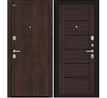 Дверь входная металлическая «Прайм Kale» Almon 28/Wenge Veralinga