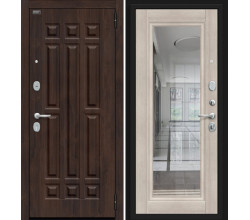 Дверь входная металлическая «Форм Kale» Almon 28/Cappuccino Veralinga