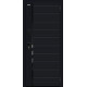 Дверь входная металлическая «Лайнер/SBlack» Black Shell/White