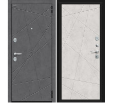 Дверь входная металлическая «Граффити-5/5 Kale» Slate Art/Look Art