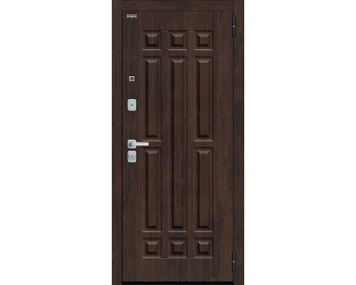 Дверь входная металлическая «Форм/BChrome» Almon/Cappuccino Melinga