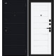 Дверь входная металлическая «Прайм/SBlack» Black Shell/White Silk