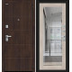 Дверь входная металлическая «Флэт/BChrome» Cappuccino Melinga