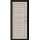 Дверь входная металлическая «Техно Kale» Букле черное/Cappuccino Veralinga