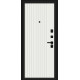Дверь входная металлическая «Граффити-32/32» Total Black/Super White