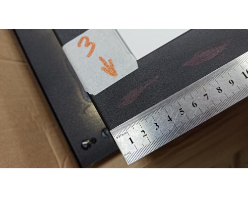 Дверь входная металлическая «Матрикс-3» Total Black/Off-white