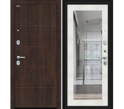 Дверь входная металлическая «Флэт Kale» Almon 28/Bianco Veralinga