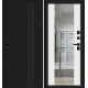 Дверь входная металлическая «Эйр» Букле черное/White Shell