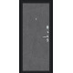Дверь входная металлическая «Граффити-5» Букле черное/Slate Art