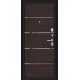 Дверь входная металлическая «Лайн» Букле черное/Wenge Veralinga