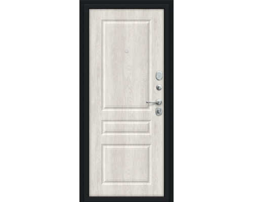 Дверь входная металлическая «Пик 117.С14» Букле черное/Casablanca