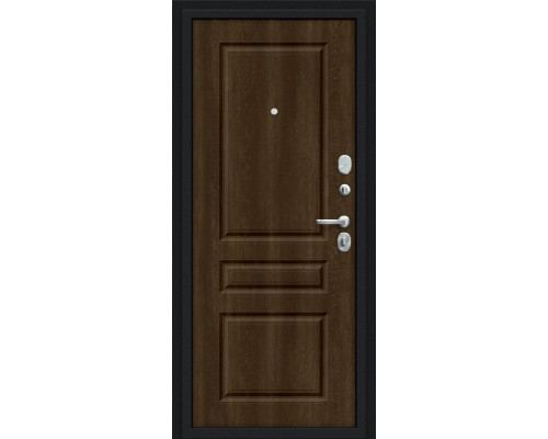 Дверь входная металлическая «Пик 117.С14» Букле черное/Dark Barnwood