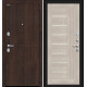 Дверь входная металлическая «Модерн Kale» Almon 28/Cappuccino Veralinga