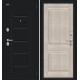 Дверь входная металлическая «Некст Kale» Букле черное/Cappuccino Veralinga