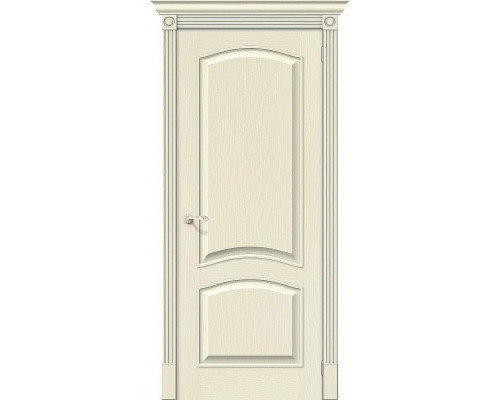 Межкомнатная дверь Вуд Классик-32, цвет: Ivory Размер полотна в мм: 200*90