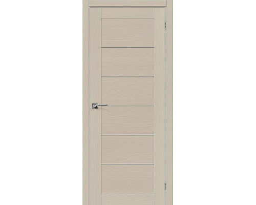 Межкомнатная дверь Вуд Модерн-21, цвет: Latte Размер полотна в мм: 200*60