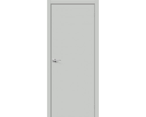 Межкомнатная дверь Браво-0.П, цвет: Grey Matt Размер полотна в мм: 200*60