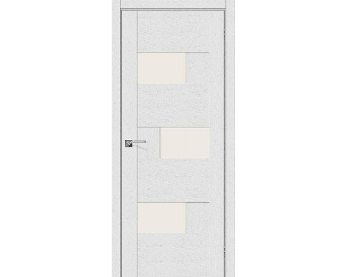 Межкомнатная дверь Легно-39, цвет: Virgin Размер полотна в мм: 200*90 Стекло: Magic Fog