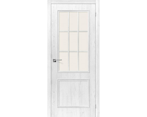Межкомнатная дверь Симпл-13, цвет: 3D Shabby Chic Размер полотна в мм: 200*60 Стекло: Magic Fog