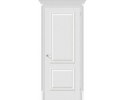 Межкомнатная дверь Классико-12, цвет: Virgin Размер полотна в мм: 200*90