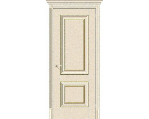 Межкомнатная дверь Классико-32G-27, цвет: Ivory Размер полотна в мм: 200*90
