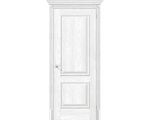 Межкомнатная дверь Классик-12, цвет: Silver Ash Размер полотна в мм: 200*70