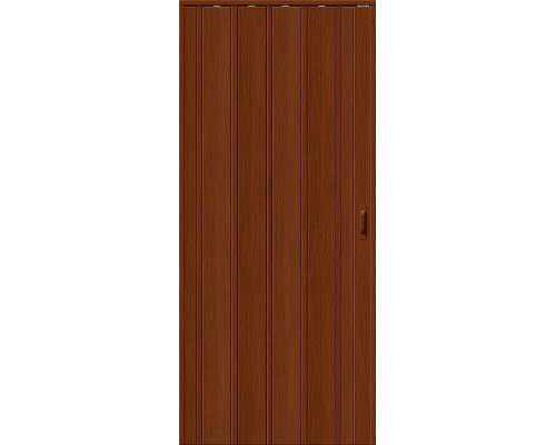 Складная дверь ДСК 007, цвет: Вишня Размер полотна в мм: 203*84