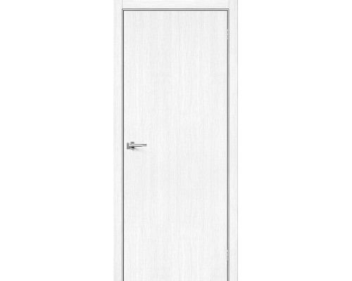 Межкомнатная дверь Браво-0, цвет: Snow Melinga Размер полотна в мм: 200*60