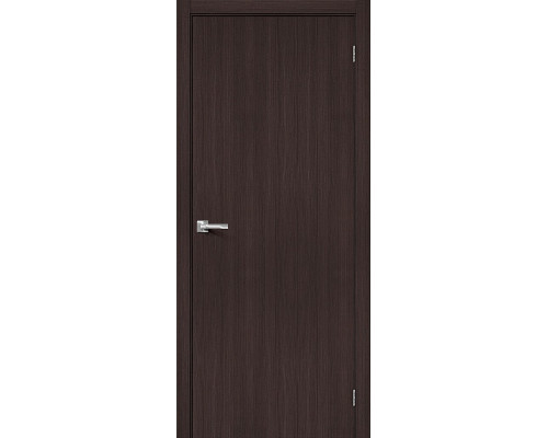 Межкомнатная дверь Браво-0, цвет: Wenge Melinga Размер полотна в мм: 200*90