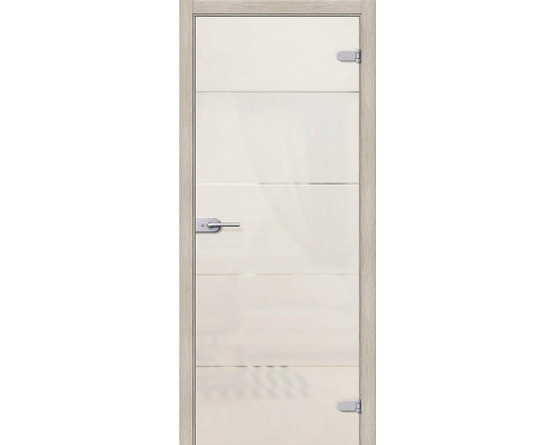 Межкомнатная дверь Диана, цвет: Белое Сатинато Размер полотна в мм: 200*70 Стекло: Белое сатинато.