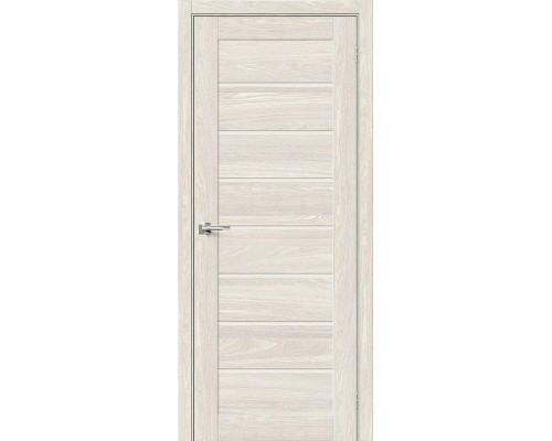 Межкомнатная дверь Браво-22, цвет: Ash White Размер полотна в мм: 200*90 Стекло: Magic Fog