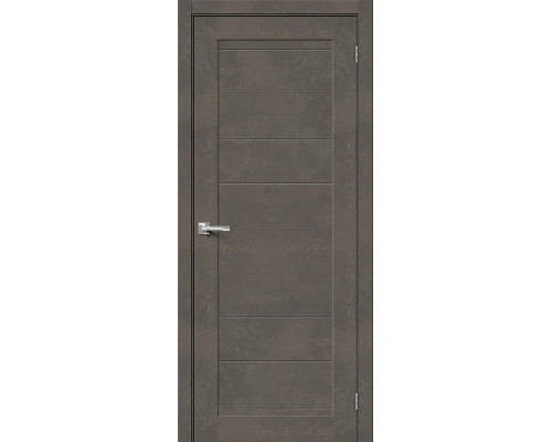 Межкомнатная дверь Браво-21, цвет: Brut Beton Размер полотна в мм: 200*60