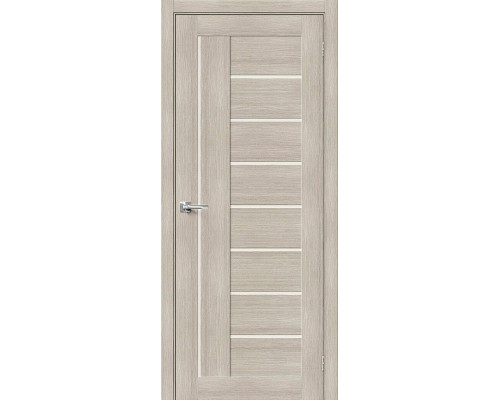 Межкомнатная дверь Браво-29, цвет: Cappuccino Размер полотна в мм: 200*90 Стекло: Magic Fog