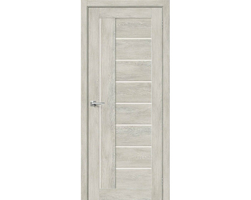 Межкомнатная дверь Браво-29, цвет: Chalet Provence Размер полотна в мм: 200*60 Стекло: Magic Fog