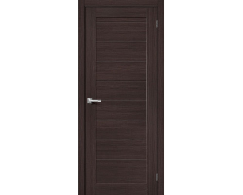 Межкомнатная дверь Браво-21, цвет: Wenge Melinga Размер полотна в мм: 200*60