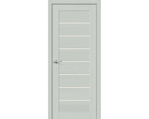 Межкомнатная дверь Браво-22, цвет: Grey Wood Размер полотна в мм: 200*80 Стекло: Magic Fog