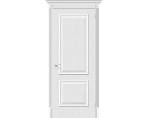 Межкомнатная дверь Классик-12, цвет: Virgin Размер полотна в мм: 200*90