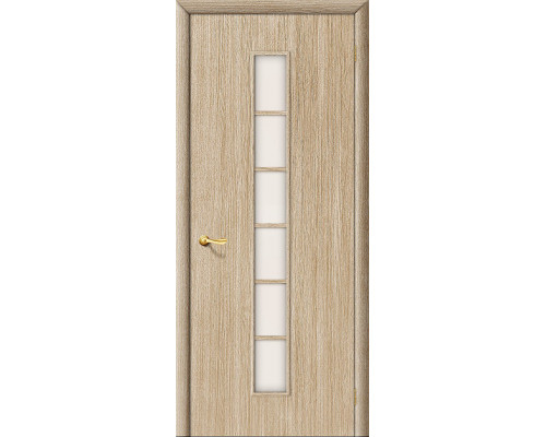 Межкомнатная дверь 2С, цвет: Л-21 (БелДуб) Размер полотна в мм: 190*60 Стекло: Сатинато